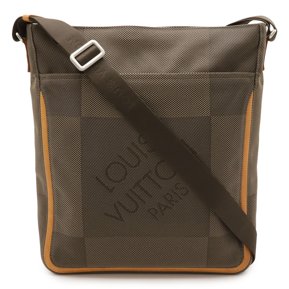 LOUIS VUITTON Damier Geant Companion Crossbody Bag Tail Khaki Green